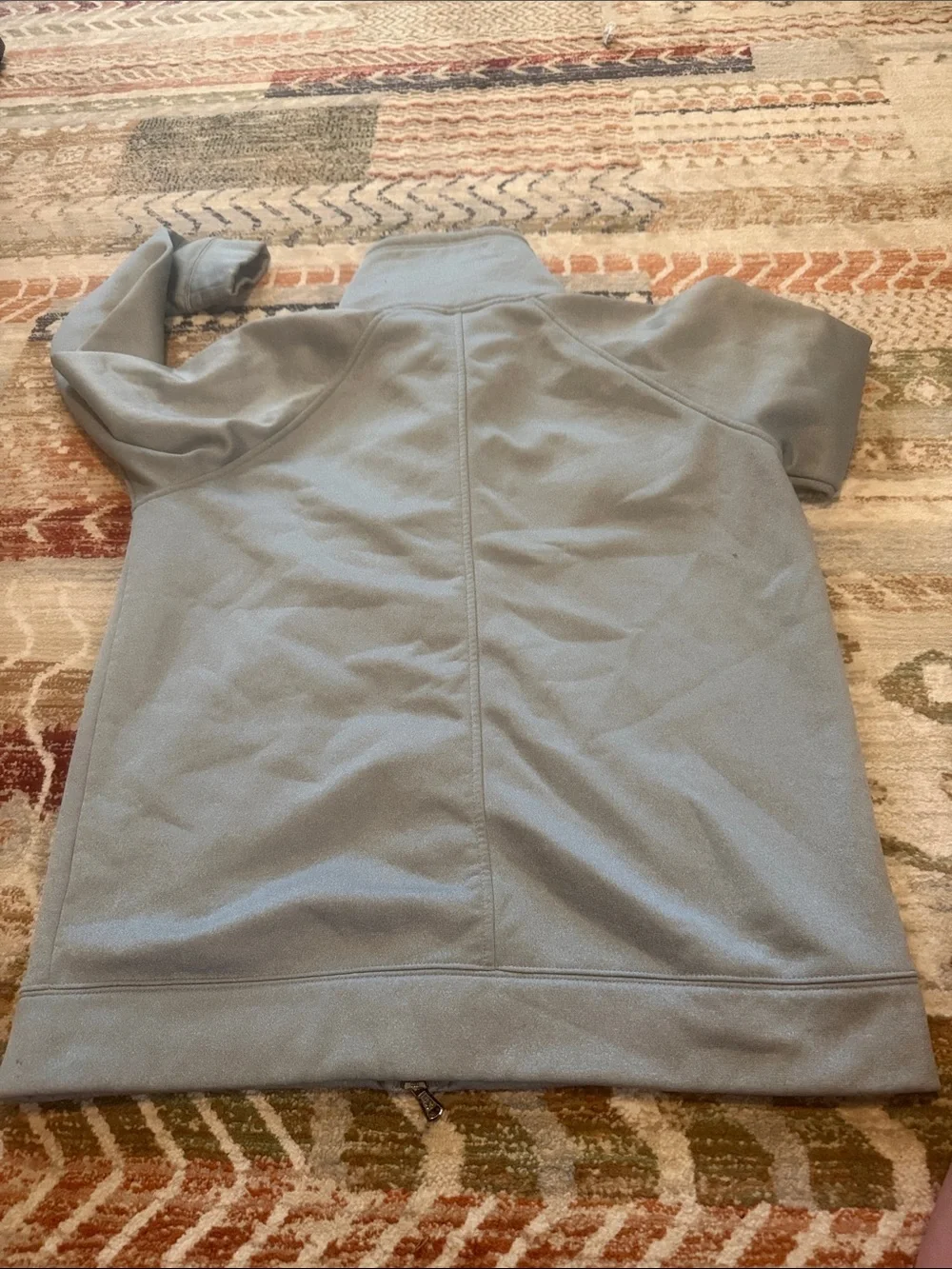 Under Armour Storm Womens Gray Full Zip Sweatshirt Size Large